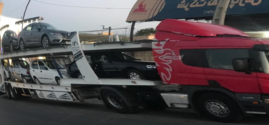جابجایی خودرو تهران به بندر عباس
